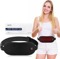Heating Pad for Period Cramps, 3000mAh Menstrual Heating Pad with 3 Temeprature Levels, Cordless Heating Belly Wrap Belt, Gift for Women and Girl (Black)