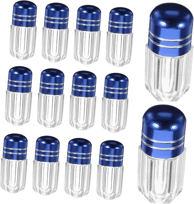 Travel Size Bottle Set 20pcs Capsule Bottles Caps Leakproof Pill Containers for Medication Candy Storage