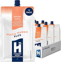 HTWO Plus Molecular Hydrogen Water with Electrolytes, Peach Mango Flavor, Sugar Free Hydration Packets, 16.9oz 6 Pack, Energy Sports Drink, Performance & Recovery Support, Alternative to Hydrogenated Tablet - no Prep/Mess, 15 ppm