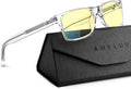ANYLUV Blue Light Glasses Men Woman, Blue Light Blocking Glasses for Computer Gaming, Eye Strain Relief Eye Protection