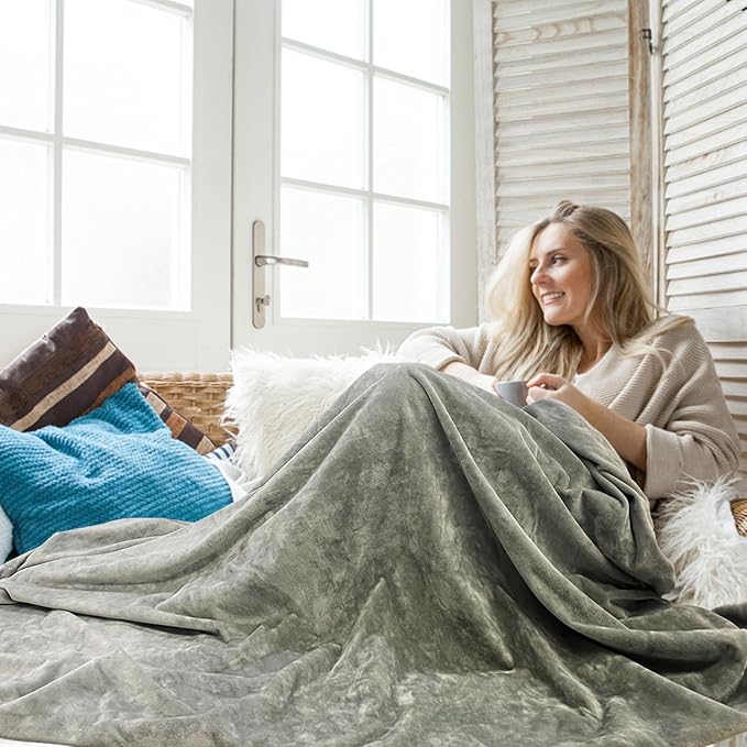 Faraday Fabric Belly Blanket Pregnancy EM Radtion Protection Blanket for Pregnant Women, Children (59.8×54.3 inch)