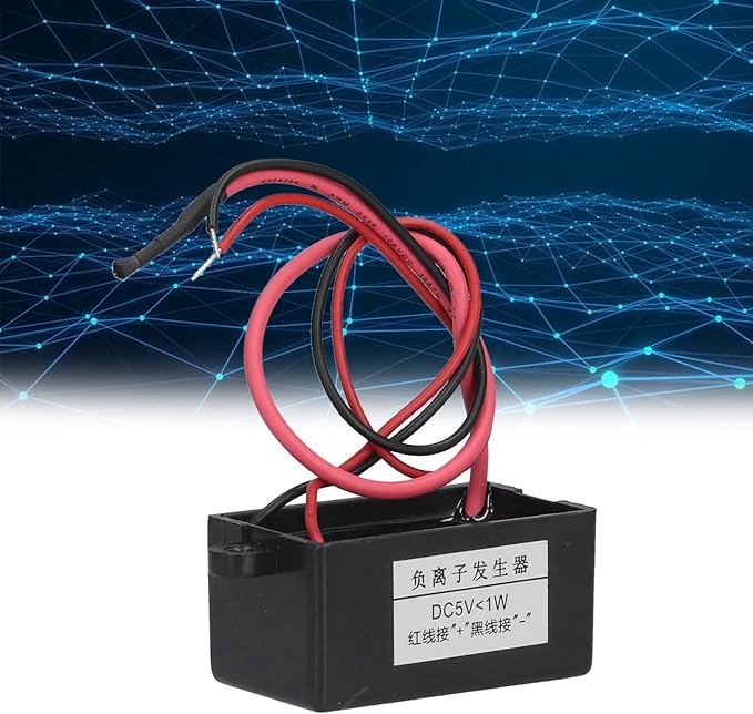 GLOGLOW Ionizer Generator Module, Air Purifier Ion Generator Mini Negative Ion Generator Air Purifier Ionizer Module for Water Dispenser DC5V