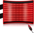 BestQool Red Light Therapy for Body, Dual Chip 660nm 850nm Red Near Infrared Light with Timer, Large Pads Belt Wearable Wrap, Infrared Light Therapy for Knee Back Waist Elbow. 43W