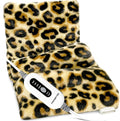 Heating Pad,Electric Heating Pads for Back,Neck,Abdomen,Moist Heating Pad for Shoulder,Knee,Arms,Legs,Dry/Moist Heat & Auto Shut Off,Birthday Gifts for Men and Women, 24x12 Inch (Leopard)
