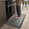 Color&Geometry Anti Fatigue Floor Comfort Mat 3/4 Inch Thick 17"×24" Perfect for Standing Desks, Kitchen Sink, Stove, Dishwasher, Countertop, Office or Garage, Dark Grey