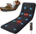 CooCoCo Back Massager with Heat, 10 Vibrating Motors Full Body Massage Mat, Back Massager Pad for Bed, Sofa, Back Massager for Pain Relief Deep Tissue, Gifts for Mom Dad Men Women Husband Wife