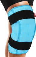 Comfytemp 3D Knee Ice Pack Wrap for Injury Reusable Gel, Knee Cold Pad Brace Physical Therapy for Meniscus Tear, Leg Pain, Replacement, Arthritis, Muscle Recovery, After Surgery Use
