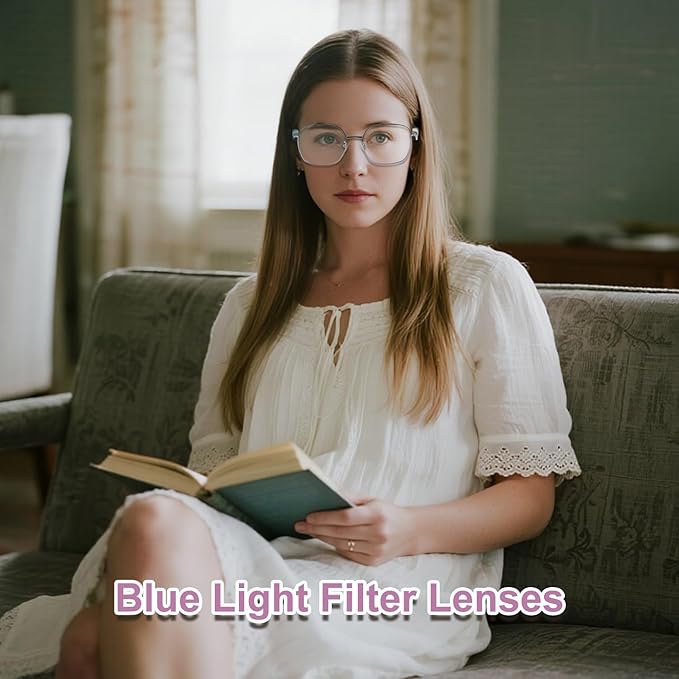Smart Glasses, Blue Light Blocking Glasses for Men and Women, Photochromic Sunglasses, Built-in Mic & Speakers, Hands-Free Calling, Bluetooth Audio Glasses for Work/Travel, Voice Control