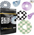 Skin Grip Universal Adhesive Patches for CGM and Insulin Pumps with Cutout, 0.8-Inch Hole, Waterproof & Sweatproof for 10-14 Days, Glucose Monitor Patch, Diabetic Sensor Cover, Classics (10-Pack)