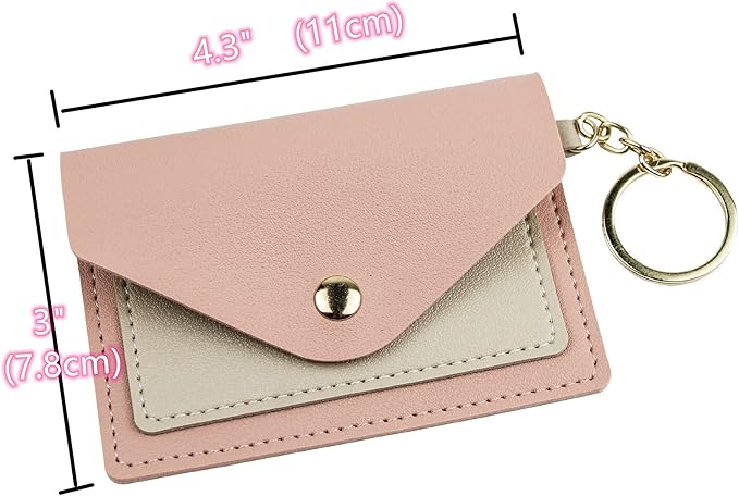 Birth Control Pill Case/Wallet PU Leather Medicine Holder Keychain Envelope Purse(Black)