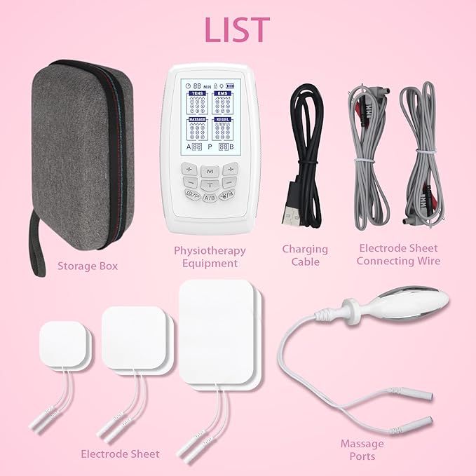 Kegel Trainer | Relieve Urinary Incontinence | Pelvic Floor Rehabilitation, Female Electric Muscle Stimulators TENS and EMS Suitable for Relieving Pain Not Included Battery1