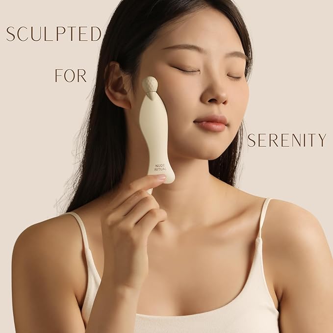 4-in-1 Gua Sha Tool for Face – Facial Sculpting & Jawline Massager for Lymphatic Drainage – Face Massage Tool with Travel Pouch