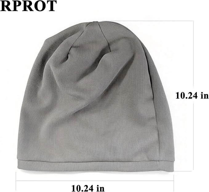 Beanie Protection Hat,Effective 99.99% Anti R.adiation Cap, E.M.F Protection Hat Shielding Cell WiFi 5G RF 19.6-23.6 in