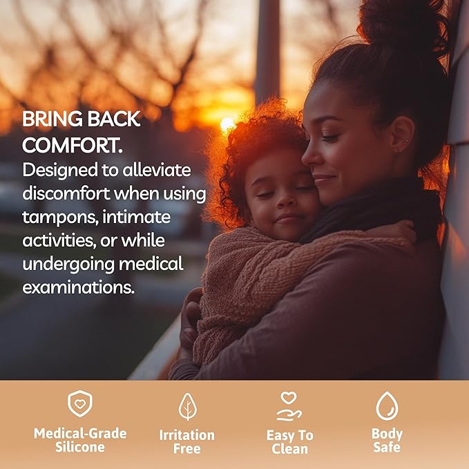 Bliss Innovations Comfort 8-Piece Silicone Wellness Set – Full Progression Kit for Pelvic Floor Support & Flexibility – Soft, Body-Safe – Sizes 1–8 with Elegant Bag + 1.3 oz Glide Bottle – $10 Value