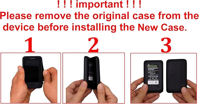 New Premium Silicone Case for Dexcom G6 Mobile CGM (Continuous Glucose Monitoring) (Green)