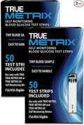 TRUE METRIX Self Monitoring Blood Glucose Test Strips, TRUE METRIX Family of Self Monitoring Blood Glucose Meters, Value Pack, 100 Count (2, 50-Count Boxes)