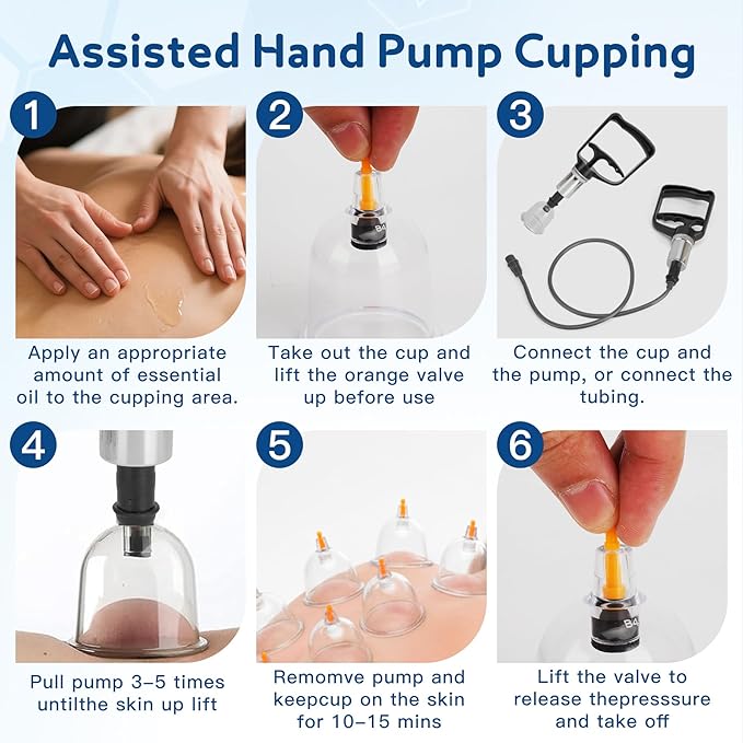 SMYV Cupping Set – 14 Cups Cupping Kit for Massage Therapy – Professional Vacuum Cupping Therapy Set for Cellulite Reduction Muscle Pain Relief – Include Sturdy Carrying Case, Easy to Use