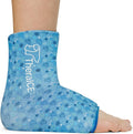 TheraICE Junior Ankle Ice Pack Wrap for Swelling, Reusable for Sprained Ankle Injuries, Cold Therapy Sock Compression, Plantar Fasciitis Relief, Achilles Tendonitis, Sore Feet, Foot & Heel (X-Small)