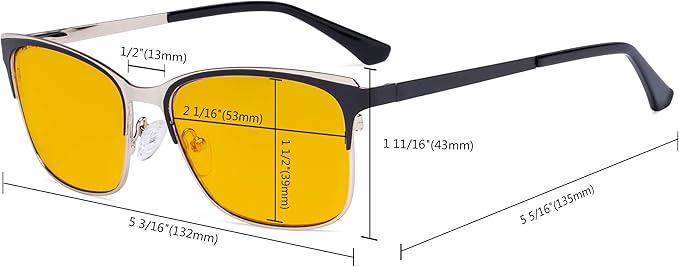 Eyekepper Blue Light Glasses - Design Digital Eyeglasses for Women Blocking Computer Screen