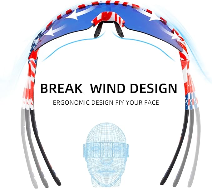 ROCKBROS Photochromic Sports Sunglasses for Men Women Cycling UV Protection