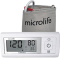 Microlife Series 200 Automatic Upper Arm Blood Pressure Monitor, Wide-Range Cuff Fits Most Adult Arms up to 16.5 in/Large, (Stores 30 Results), Compact Digital Blood Pressure Machine, Storage Pouch