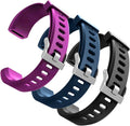 Watch Bands Replacement for ID115plus HR, Very Fit Pro Activity Fitness Tracker Wrist Bands Set, Multicolor Veryfitpro Smart Watch Strap Replacements
