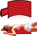 36'' x 16'' Red Light Therapy Mat for Body, 325 LEDs Near Infrared Light Therapy Wrap Belt Pad Blanket with 660nm & 850nm for Back, Belly, Waist, Chest, Knee Joint and Muscle