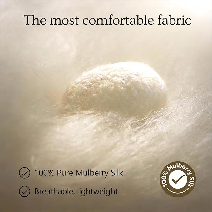 Heated Eye Mask FSA -HSA Eligible, 100% Pure Mulberry Silk, Cordless Warm Eye Compress for Dry Eyes Relief, 3 Heat Settings, 1500mAh Rechargeable, Washable Cover, Sleep & Travel