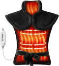 COMFIER Large Heating Pad for Back, Gifts for Mom Dad Her Him, Heating Pad for Neck and Shoulder, Heat Pads, Neck Heated Wrap, Auto Shut Off, 3 Temperature Levels, Black