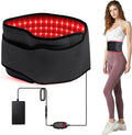 Red Light Belt, Near Infrared Light Belt for Legs, Back, Waist, Shoulders, Neck, 660nm and 850nm Red Light Wrap with Timing Settings, 5 Light Modes (Black)