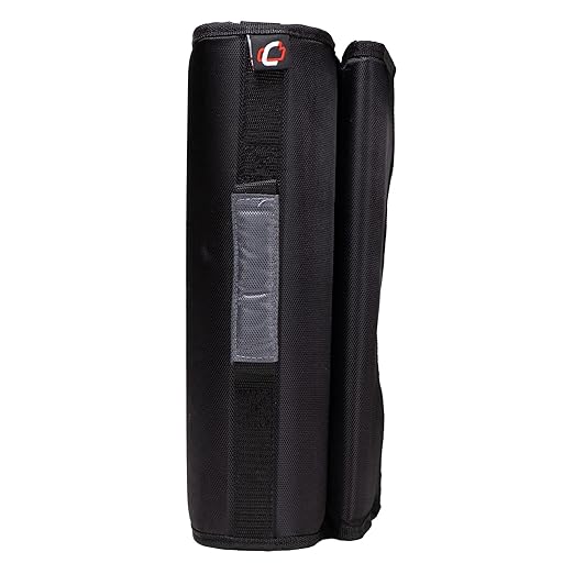 Med Manager Medicine Organizer and Portable Medical Binder, Holds (15) Pill Bottles - (11) Standard Size and (4) Large Bottles, Includes Removable 5-Tab File Folder, Black, 14 x 14 x 4 inches
