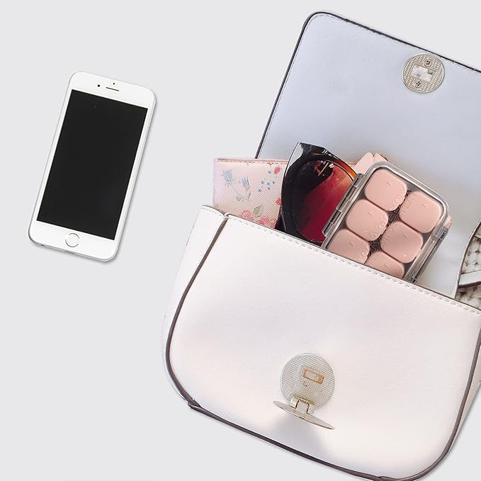 4/6 Grid Free Assembly Travel Medicine Organizer 10 Day Pill Organizer Portable Pill Box Waterproof Pill Case Daily Medication Carry Case for Vitamins, Fish Oils, Supplements