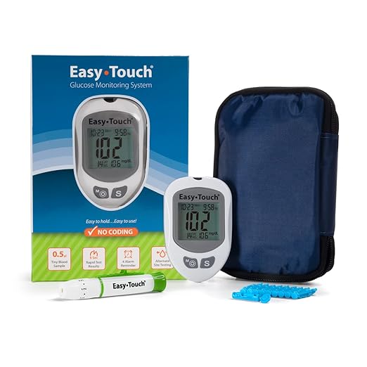 Easy Touch Glucose Meter Kit Combo (Includes Meter Kit and 100 Test Strips)