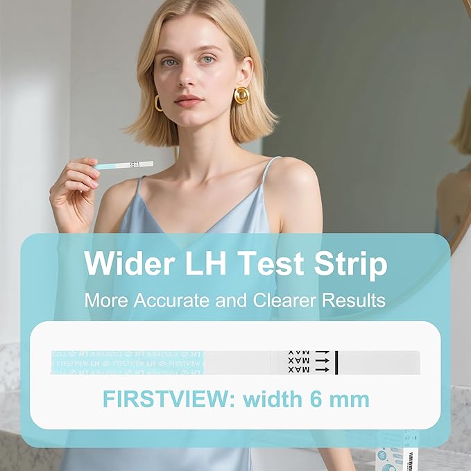 Ovulation Test Strips - 35 Strips, Results Within 5 Minutes, Clear Display, Easy to use.