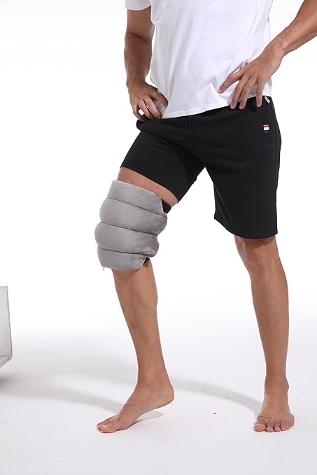 Herbal Concepts Knee Brace for Women & Knee Brace for Men | Compression Knee Sleeve Support for Knee Pain Relief | Neoprene Knee Support, Rodilleras (Charcol)