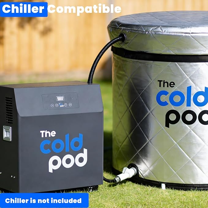 Ice Bath Tub for Athletes with Cover: 85 Gallons Cold Plunge Tub for Recovery, Multiple Layered Portable Ice Bath Plunge Pool by The Cold Pod