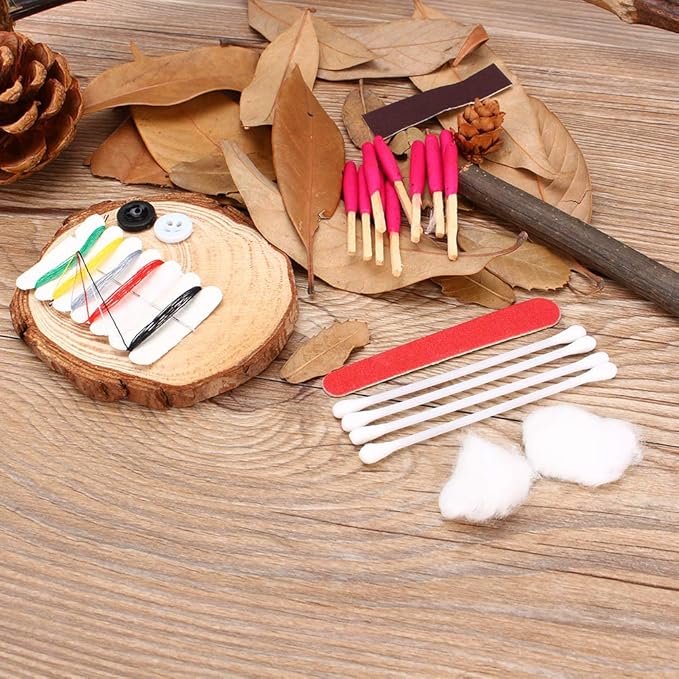 Outdoor EDC Container, Capsule Seal Bottle Holder Aids Kit, Hiking Travel Camping Emergency Survival Match Battery Storage Box
