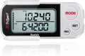 Realalt 3DTriSport 3D Walking Pedometer with Clip & Strap, Accurate Step Counter with 30-Day Memory, Distance in Miles/KM with Large Display Perfect for Seniors & Beginners, eBook Included