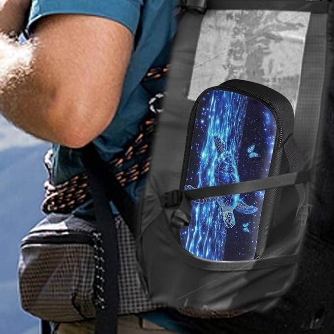 Turtle Butterfly Insulin Cooler Travel Case Large Capacity Diabetic Medication Travel Cooling Bag for Insulin Pens and Other Diabetic Supplies Easy to Use & Carry