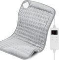 Heating Pad for Back Pain, Heating Pads for Cramps with 6 Heat Settings, Heat Pad for Arms and Knee, Menstrual Cramp Relief, Timer Auto Shut Off