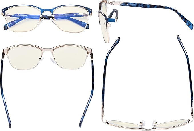 Eyekepper Ladies Blue Light Glasses - Digital Eyeglasses for Women Blocking Computer Screen UV Rays
