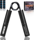 Grip Strength Trainer Set, 50-350LB, Wrist Forearm Strengthener, Metal No Slip, Hand Grip Gripper Strengthener for Strength Training and Exercise, Hand Workout Squeezer Grip Strength