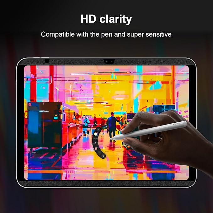 IPROKKO Magnetic Privacy Screen Protector Compatible With iPad Pro 13 Inch M4 M5 (2024 2025, 7th 8th), Removable Anti Blue Light Glare Spy Private Filter Black Security Screen Cover for School Office Cafe