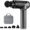 Medcursor Massage Gun - High Intensity Brushless Motor, Handheld Percussion Deep Tissue Massager with 6 Massage Heads for Sore Muscle and Stiffness, Valentines Day Gifts (Gray)