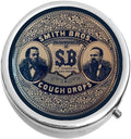 Vintage Cough Drops Tin Medicine Vitamin Pill Box