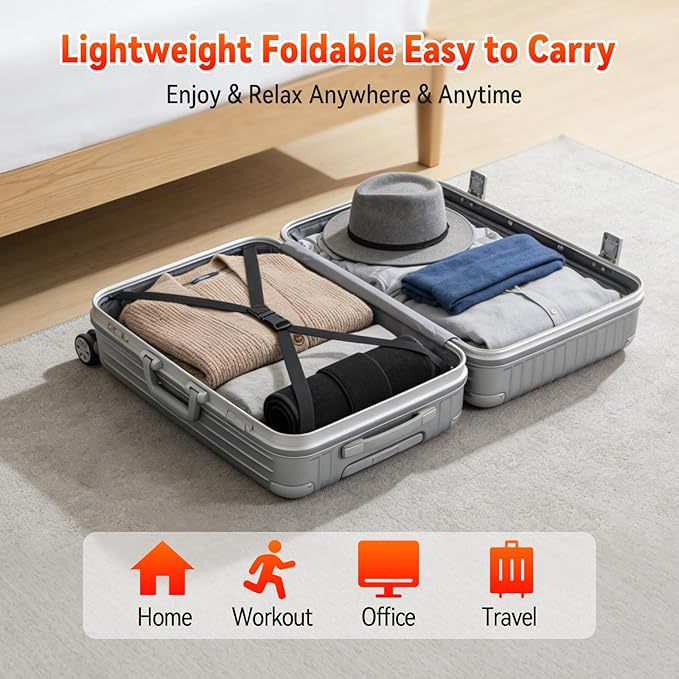 253 LEDs Red Light Therapy Mat for Full Body, 24" x 12" TPU Infrared Light Therapy, 3-in-1 LEDs (660nm & 850nm) Premium Foldable Mat with Timer Controller & Pulse Modes for Home Use, 48W
