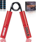 Grip Strength Trainer Set, 50-350LB, Wrist Forearm Strengthener, Metal No Slip, Hand Grip Gripper Strengthener for Strength Training and Exercise, Hand Workout Squeezer Grip Strength