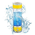 Hydrohealth Hydroh Hydrogen Water Bottle Generator, Portable and Rechargeable Hydro Health Hydrogen Water Bottle Glass with SPE Pem Technology,3 Min 4100 PPB Pure Hydrogen Rich Concentration