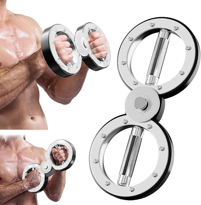 Arm Training Wheel, Hand Trainer and Forearm Trainer, Adjustable Arm Trainer for Wrist, Shoulder & Chest, Punch Speed Trainer and Martial Arts Arm Strength Device