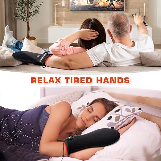 Viconor Red Light Therapy Device for Hands, Infrared-Light-Therapy-Gloves Finger Wrist, Led Near Infrared Carpal Tunnel